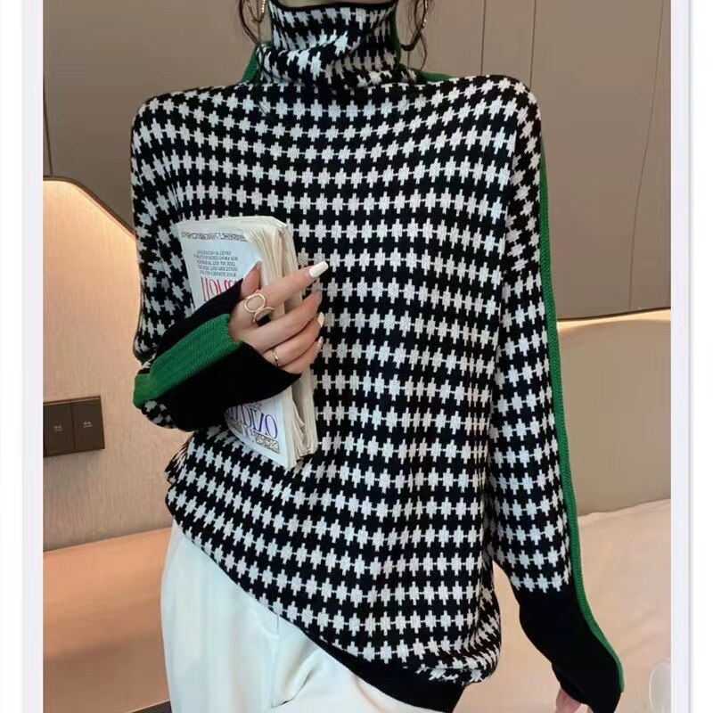 Feinstrick-Rollkragenpullover | Colosy