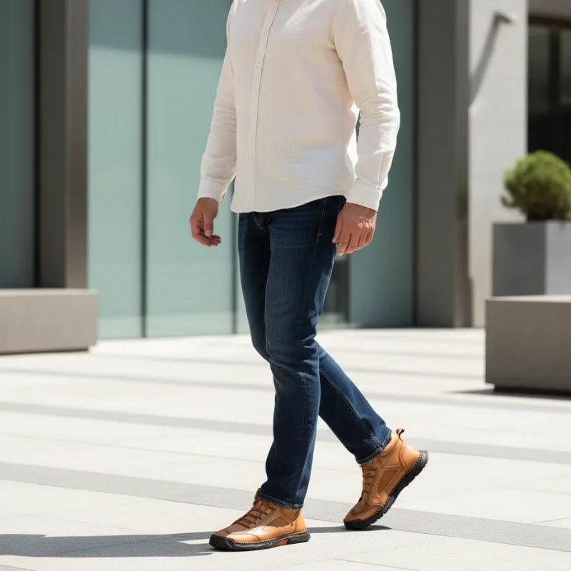 Eleganter Lederschuh für Herren • Salkin™