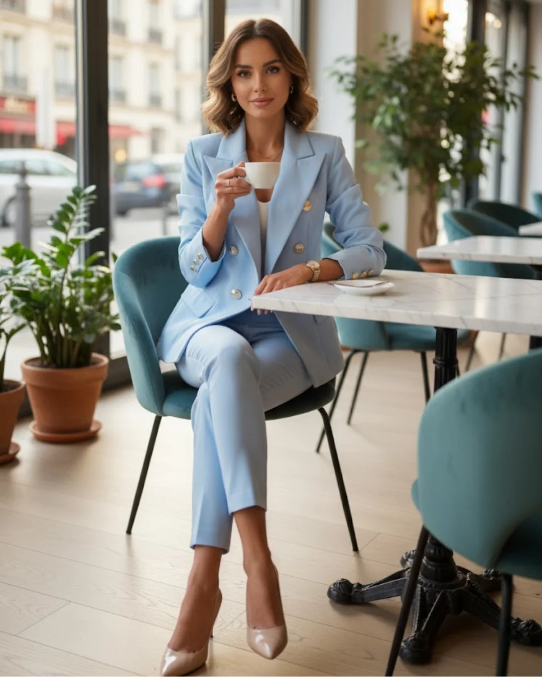 Zeitlose Eleganz im modernen Zweiteiler - Cahrlot™