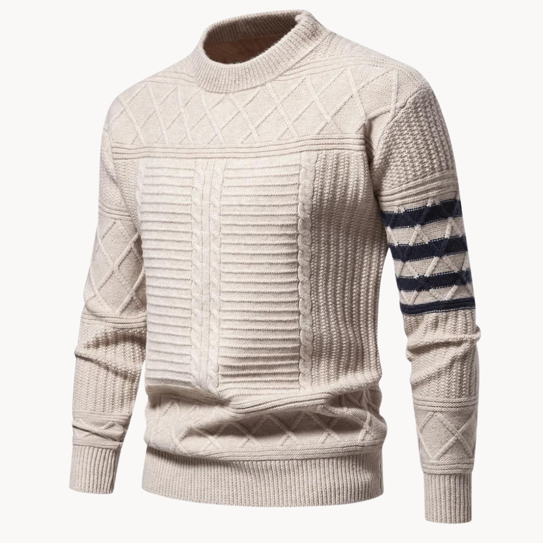 Warren Rundhals-Pullover | Colosy