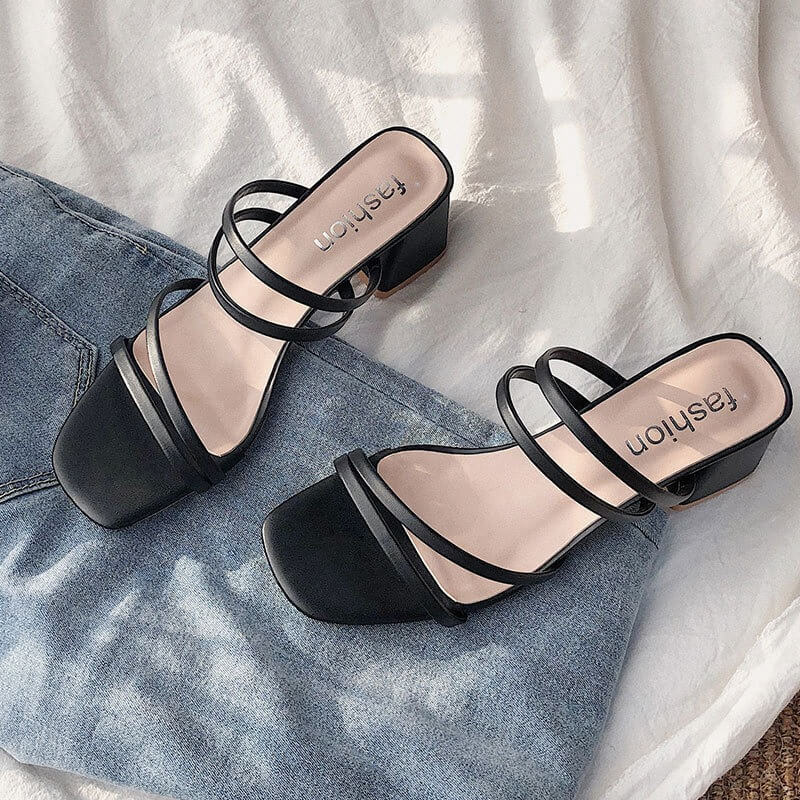 Pantoletten Feminino Riemen Marthe Colosy