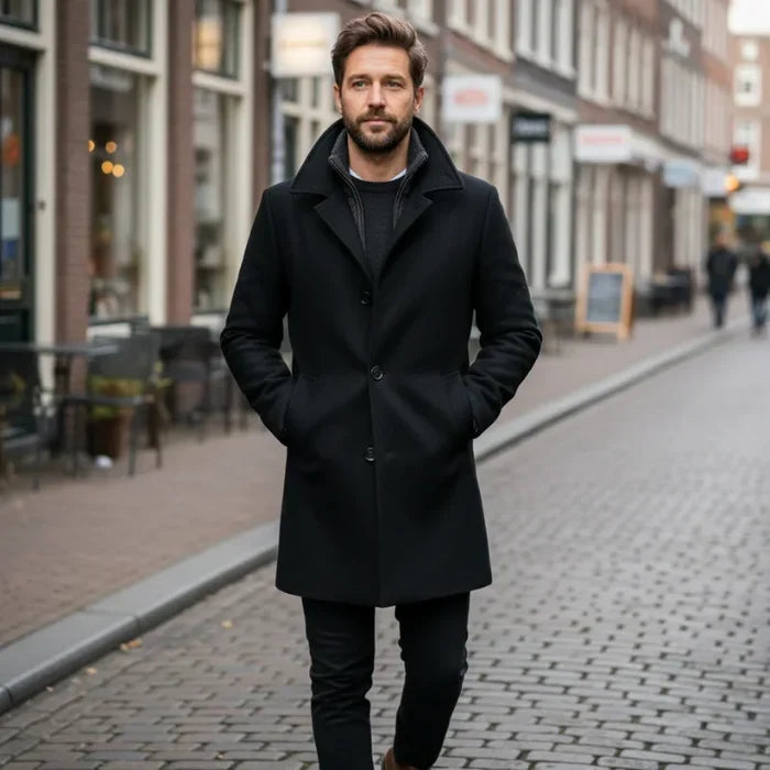 Peaky™ • Zweiteiliger Herrenmantel für Stil und Wärme
