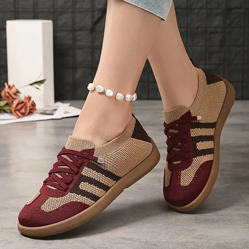 ErgoNova™ – Orthopädischer Damen-Sneaker mit atmungsaktivem Knit
