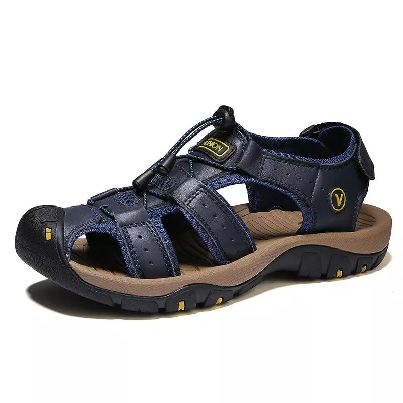 ErgoStride Colosy™ • Bequeme Herrensandalen für jedes Gelände