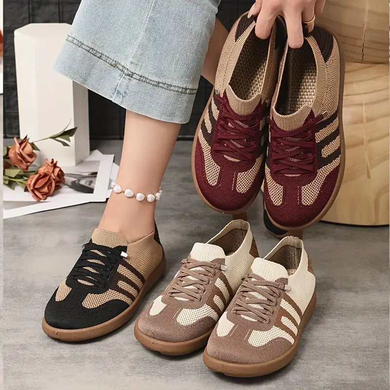 ErgoNova™ – Orthopädischer Damen-Sneaker mit atmungsaktivem Knit