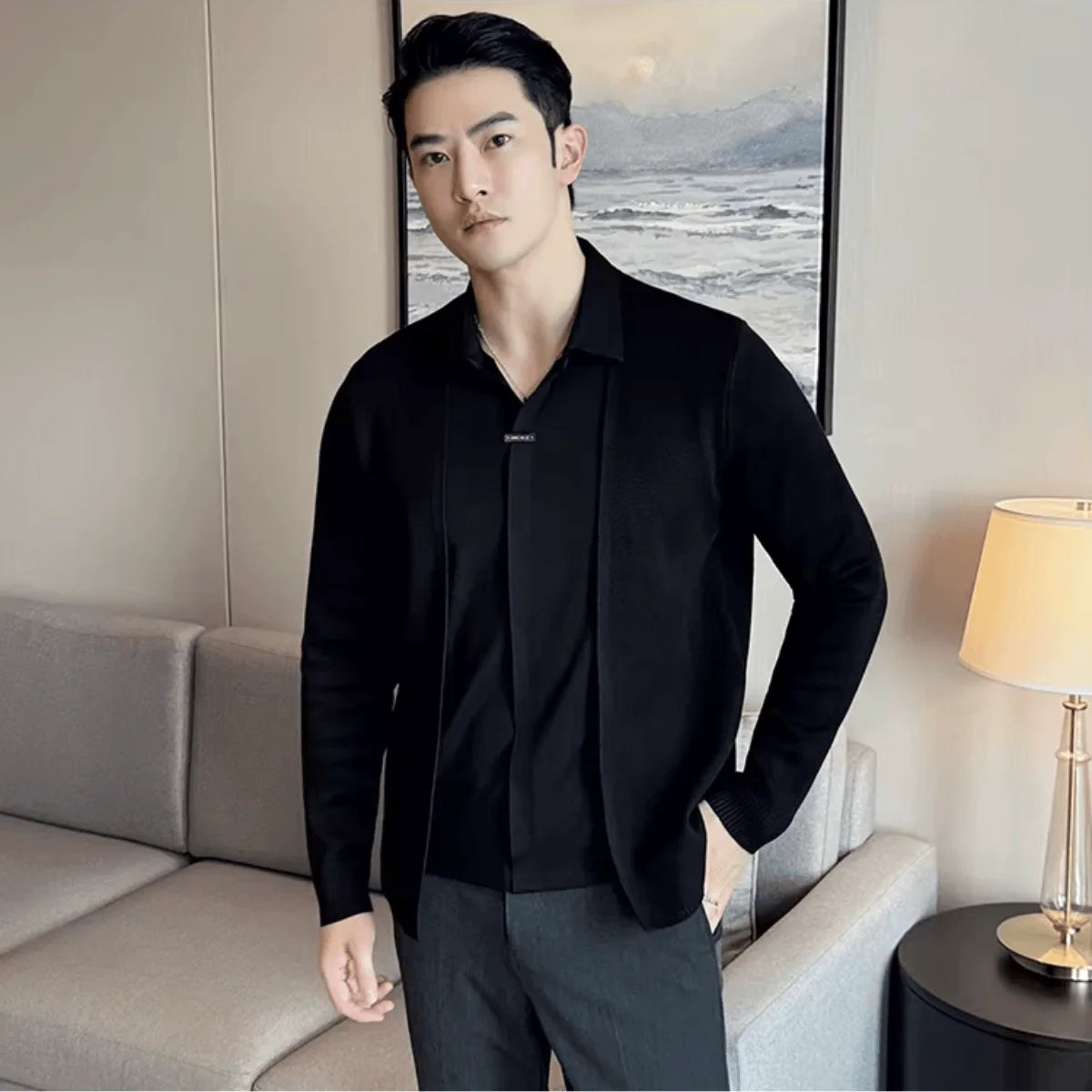 Layer™ – 2-in-1-shirt met vesteffect