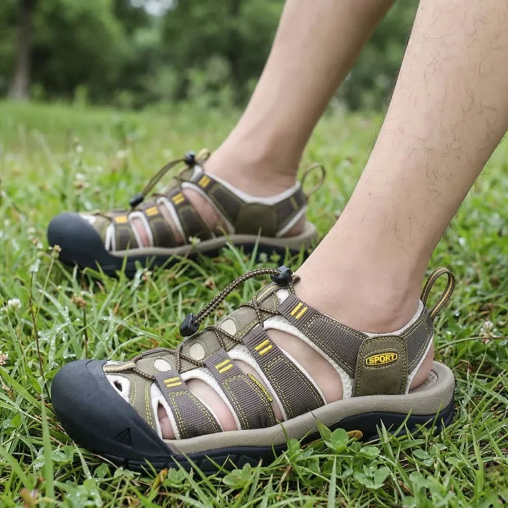 All-Terrain Comfort Herensandalen • OrthoStride™