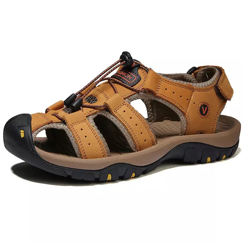 ErgoStride Colosy™ • Bequeme Herrensandalen für jedes Gelände