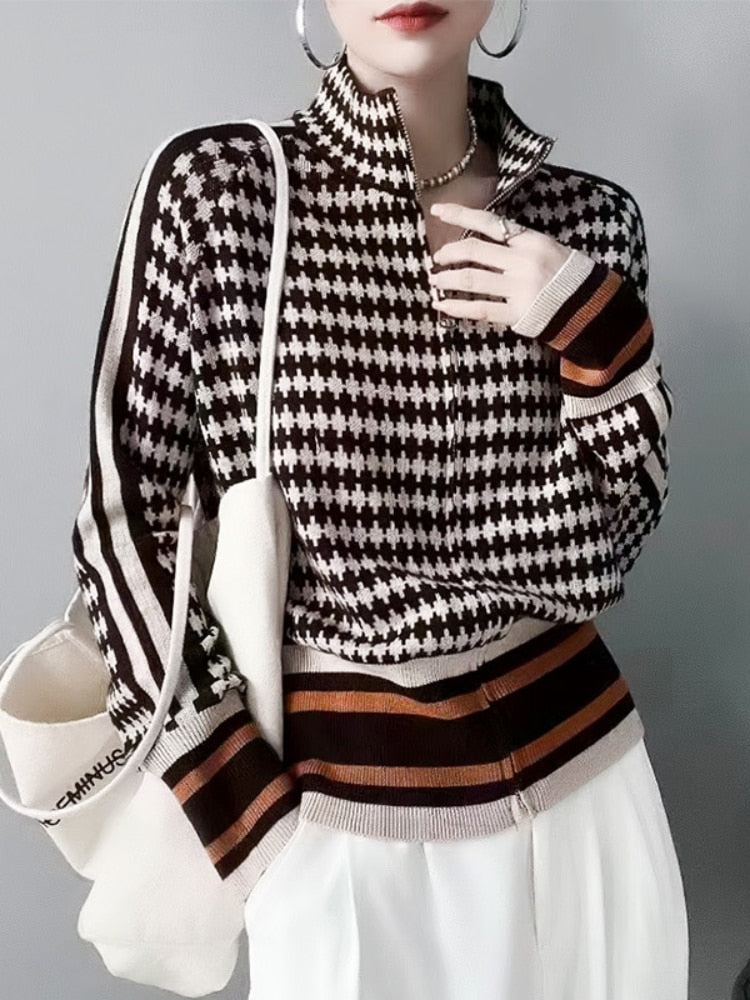 Elegante, warme damespullover | Colosy