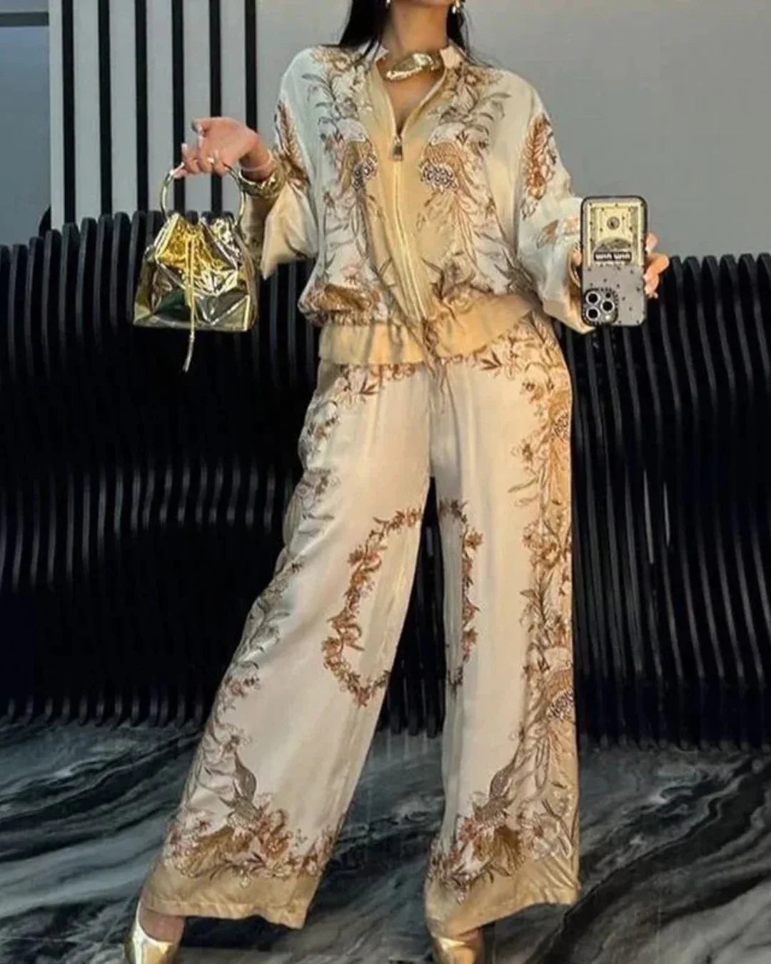 Satin-Set mit edlem Glanz und mühelosem Komfort - Saori™