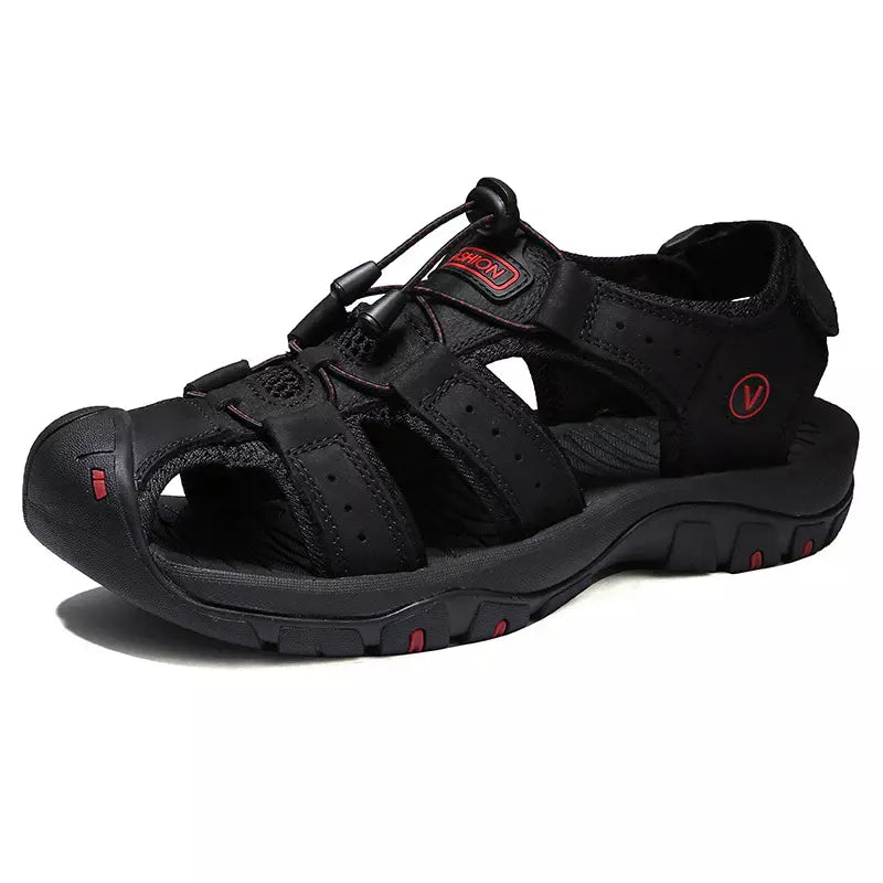 ErgoStride Colosy™ • Bequeme Herrensandalen für jedes Gelände