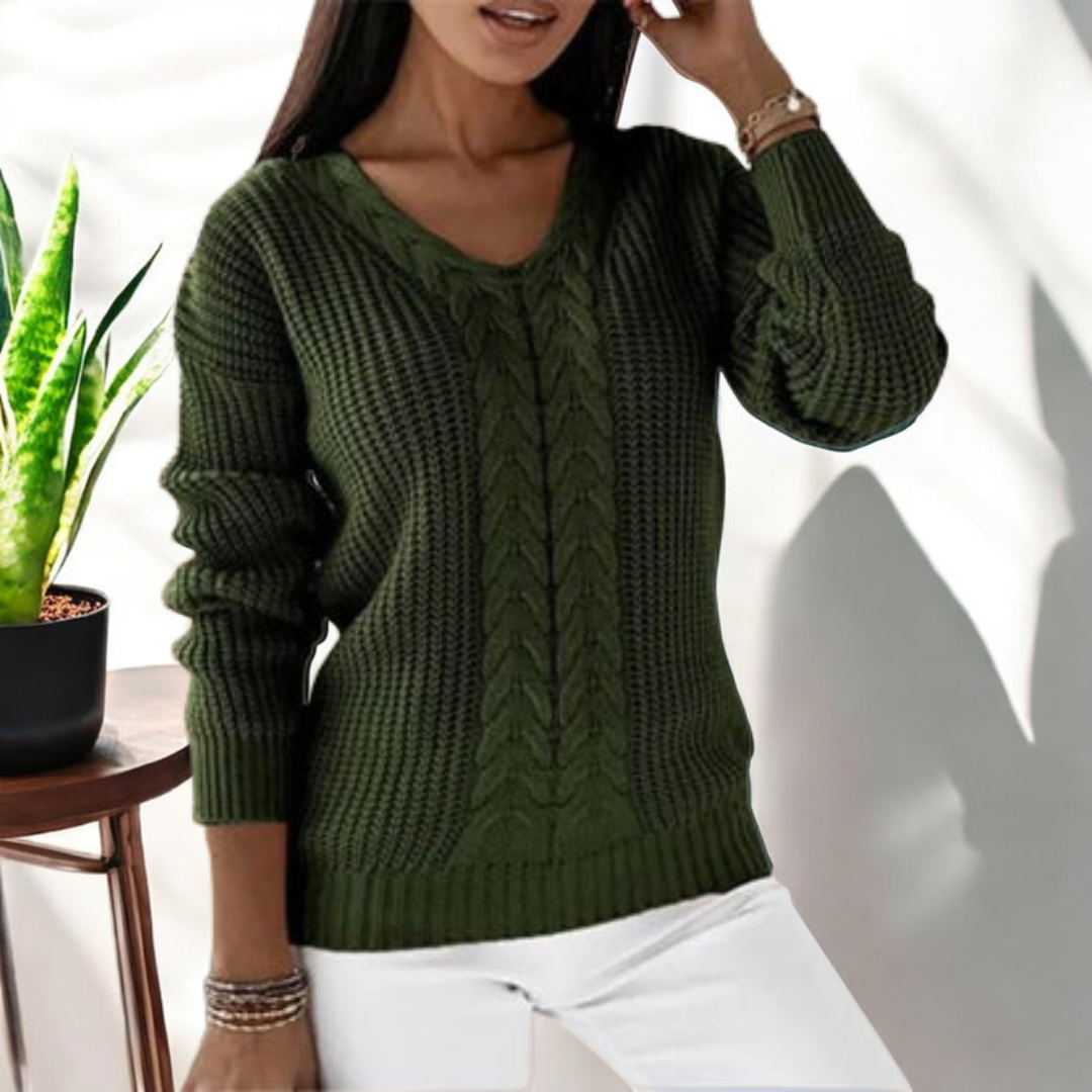 Fijntricot damespullover | Colosy