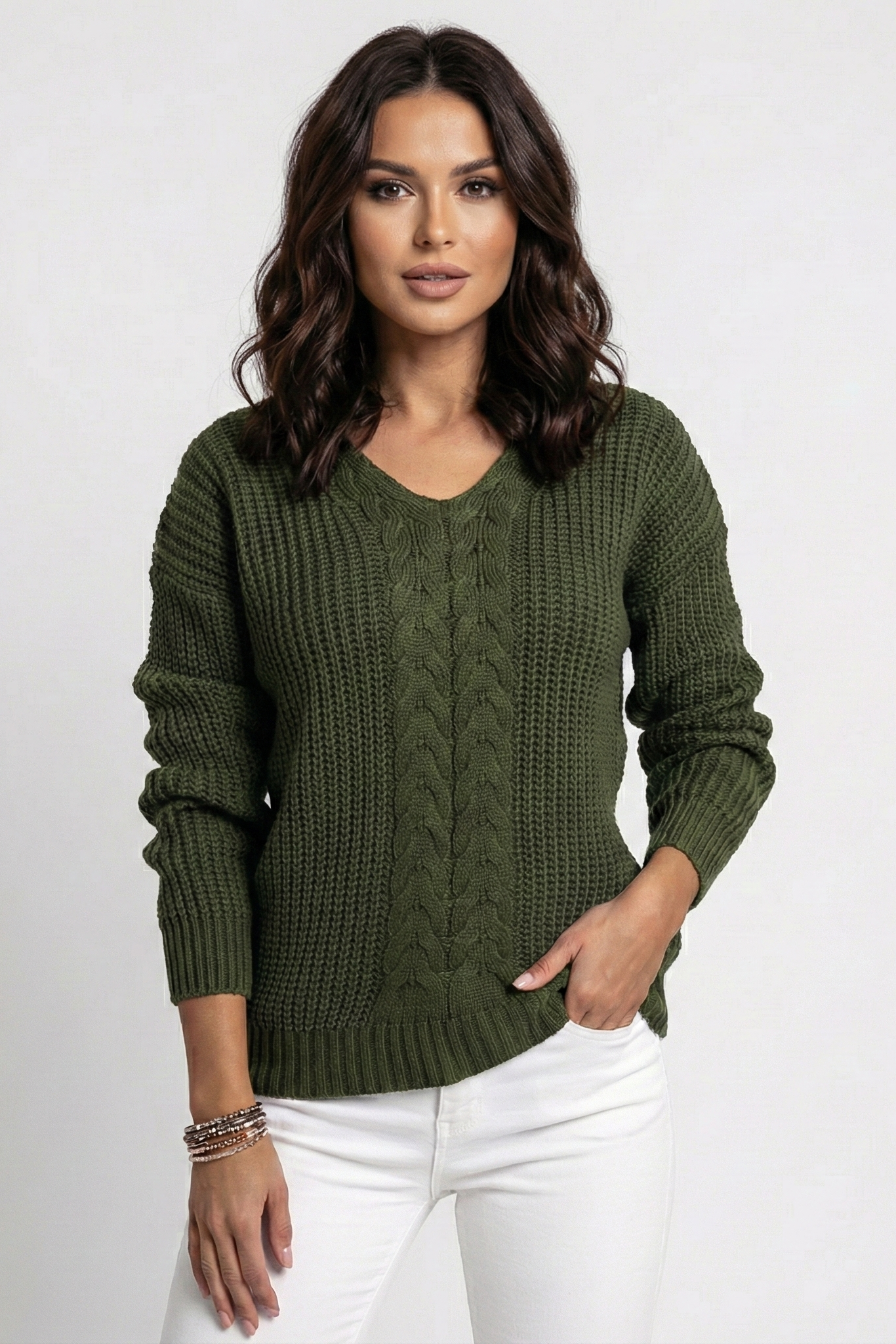 Fijntricot damespullover | Colosy