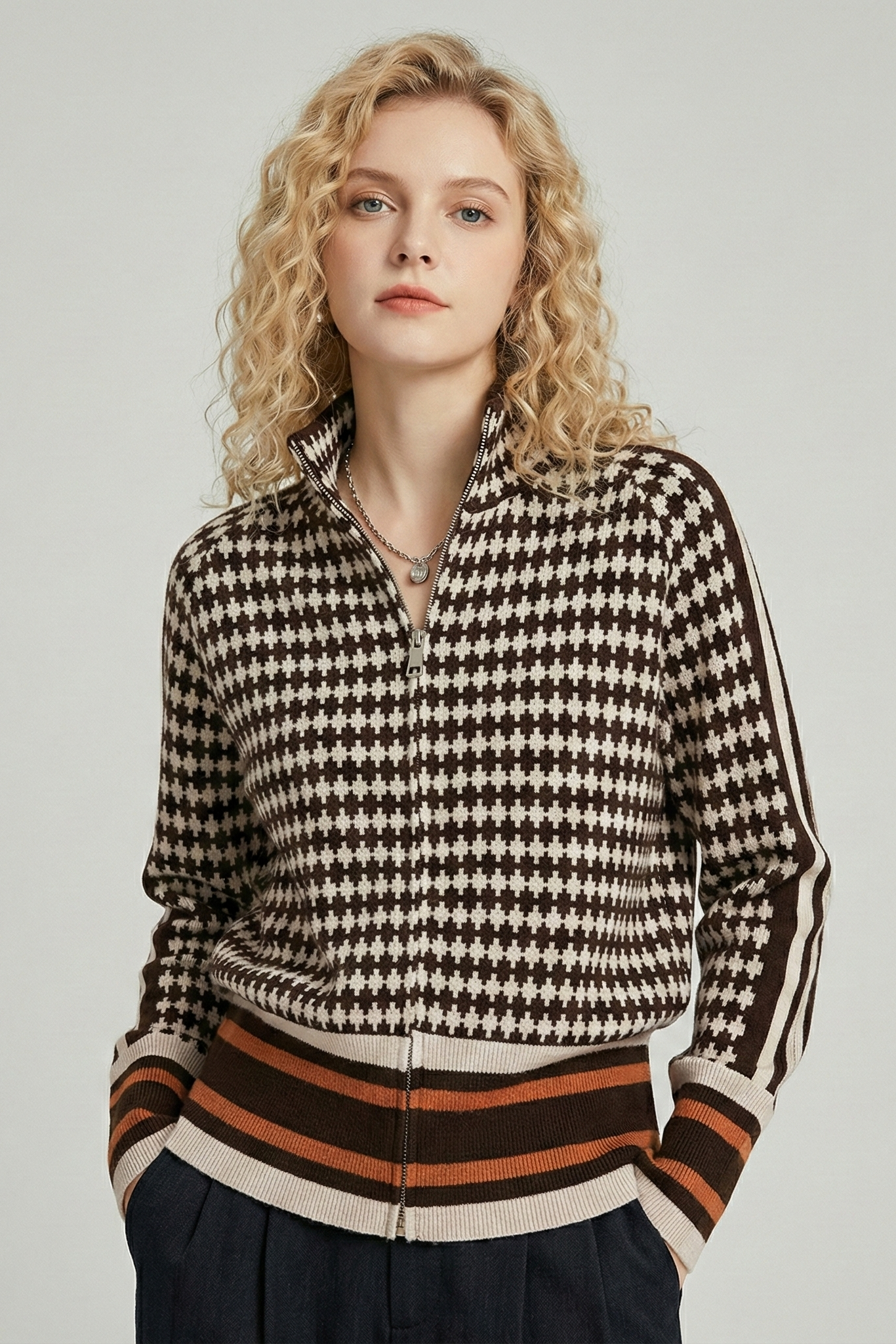 Elegante, warme damespullover | Colosy