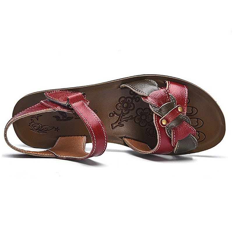 Sandale Damen Em Leder Tanya