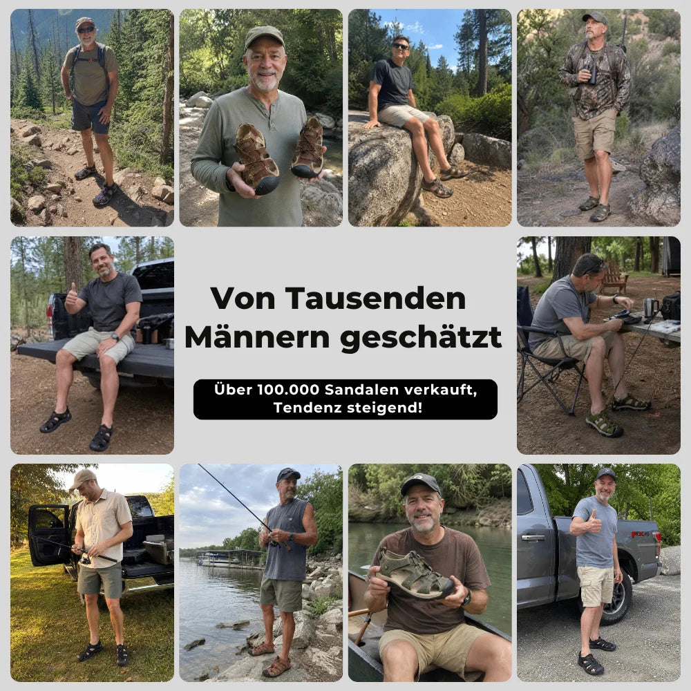 All-Terrain Komfort-Sandalen für Herren / ERGOSTRIDE™