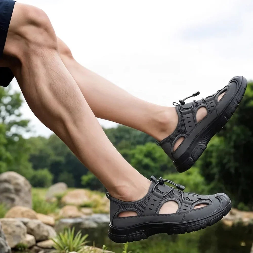 All-Terrain Komfort-Sandalen für Herren • StrideAdapt™