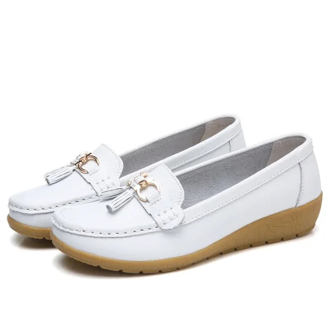 Orthopedische leren mocassin - Colosy