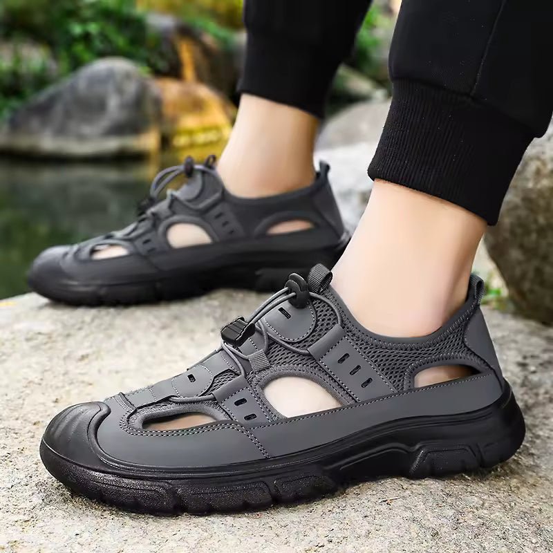 All-Terrain Komfort-Sandalen für Herren • StrideAdapt™