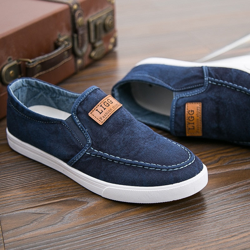 Sneaker Herren Slipon Denim Colosy