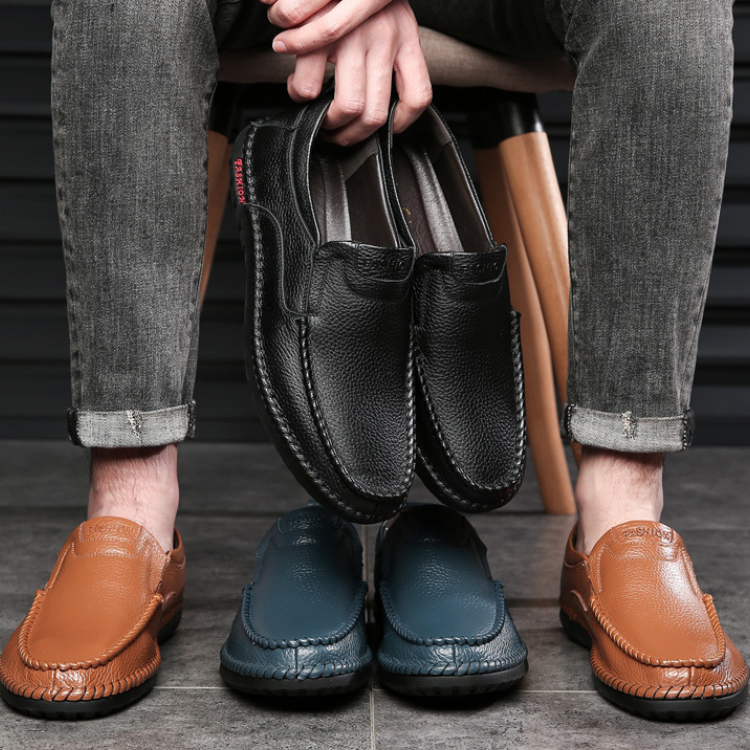 Schuh Herren Cairu Em Leder Italiano Colosy