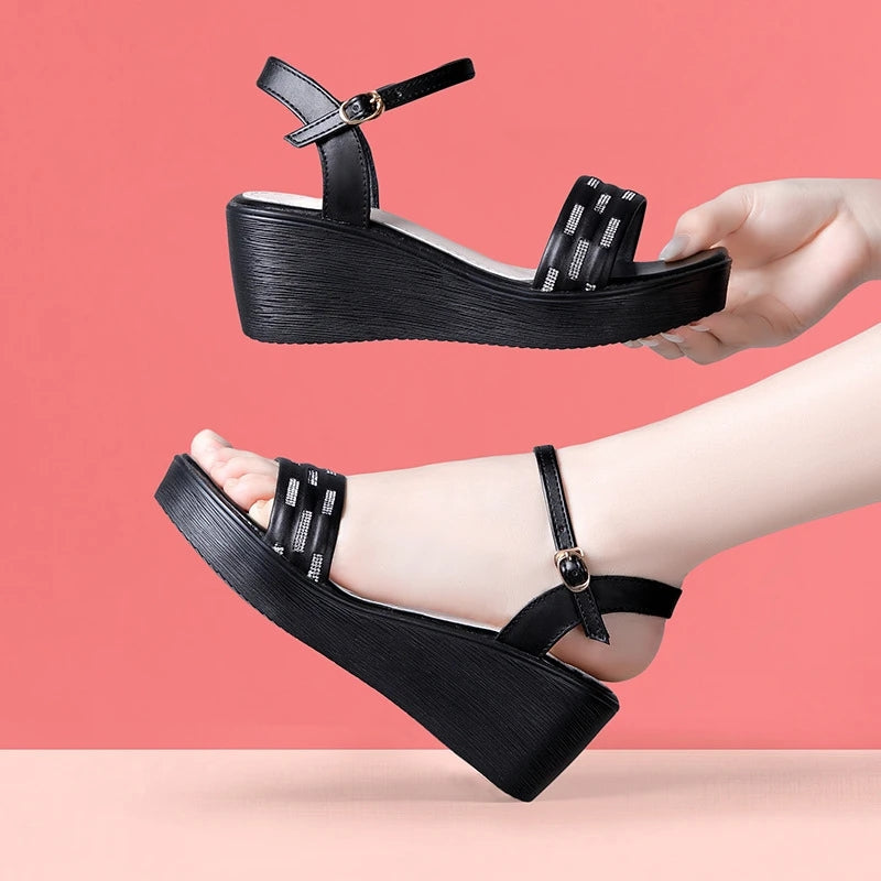 Sandale Damen De Leder Rebia Colosy