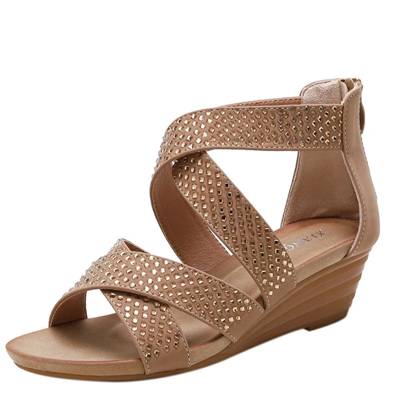 Sandale Damen De Leder Lulu Colosy