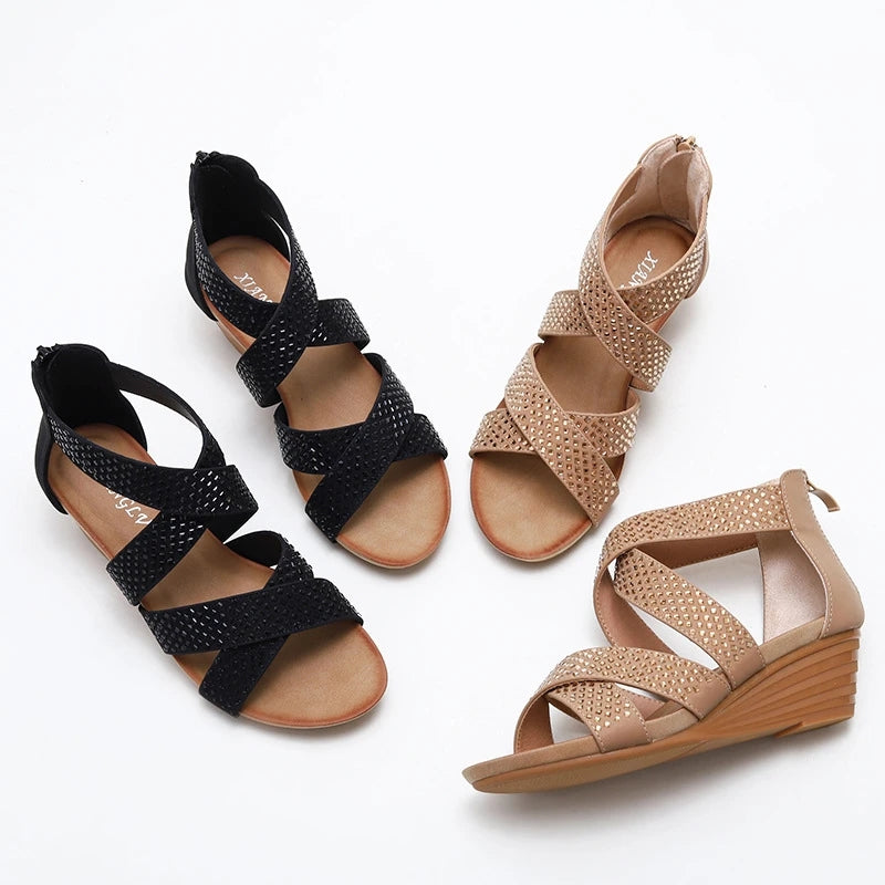 Sandale Damen De Leder Lulu Colosy