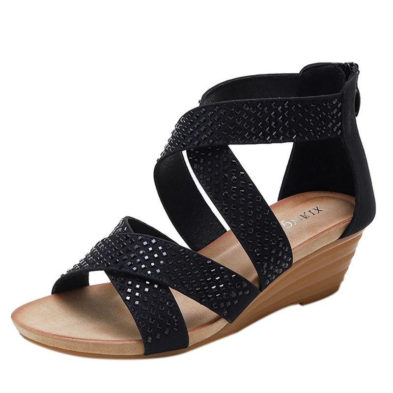 Sandale Damen De Leder Lulu Colosy