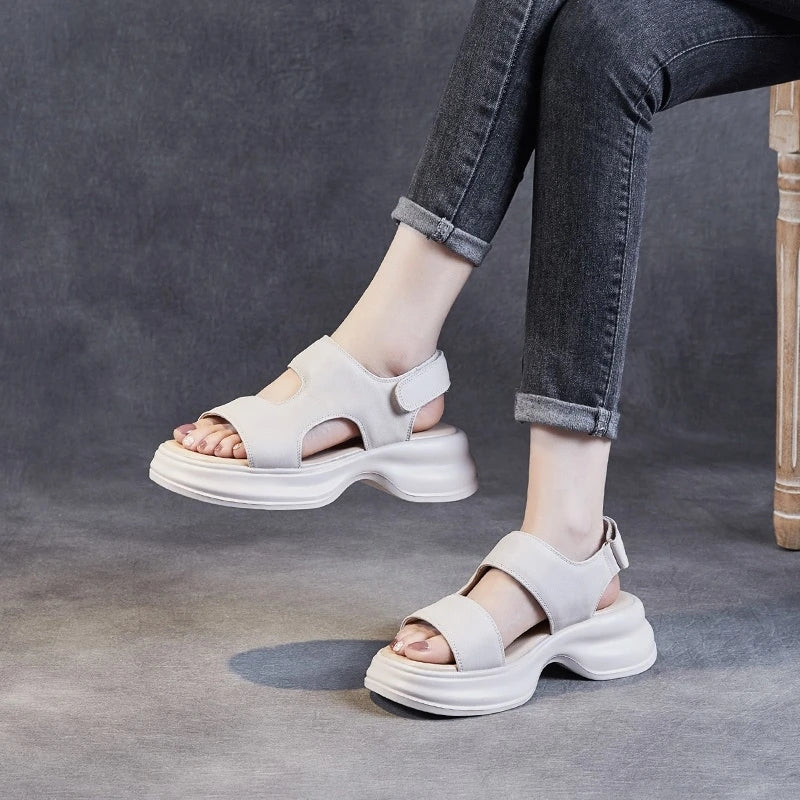 Sandale Damen De Leder Faji Colosy