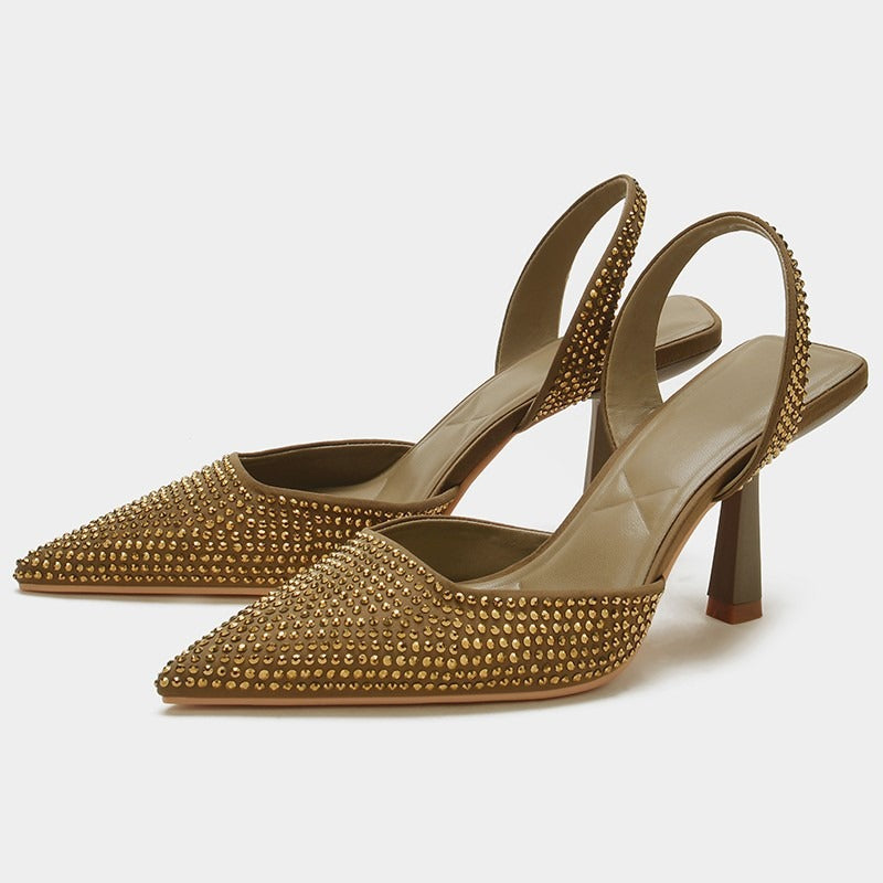 Pumps Feminino Strass Valenti Colosy