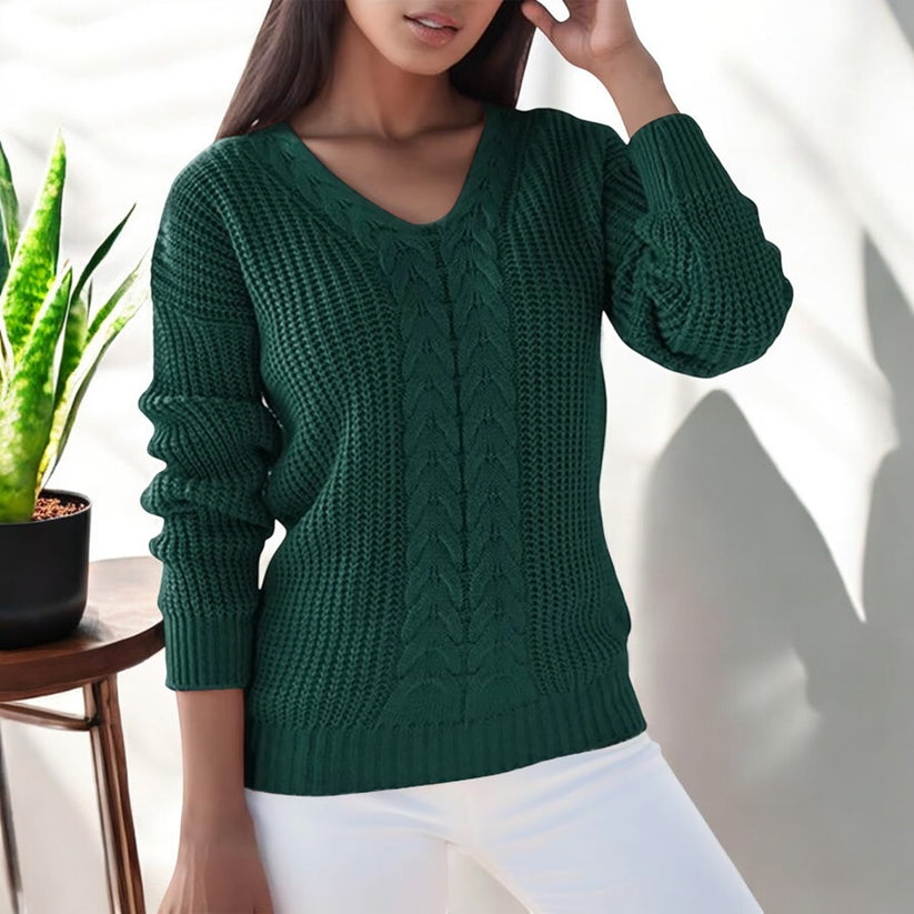 Fijntricot damespullover | Colosy