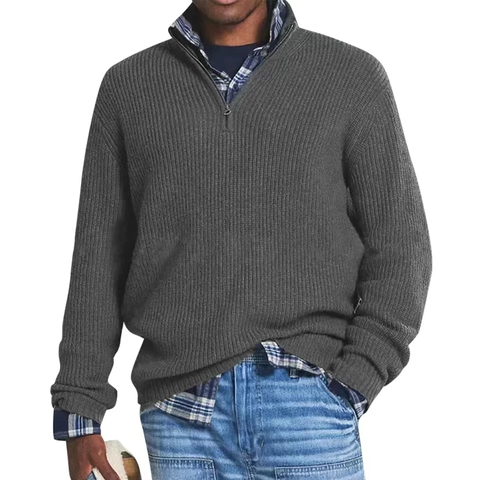 COLOSSY™ - Fints Herrenpullover