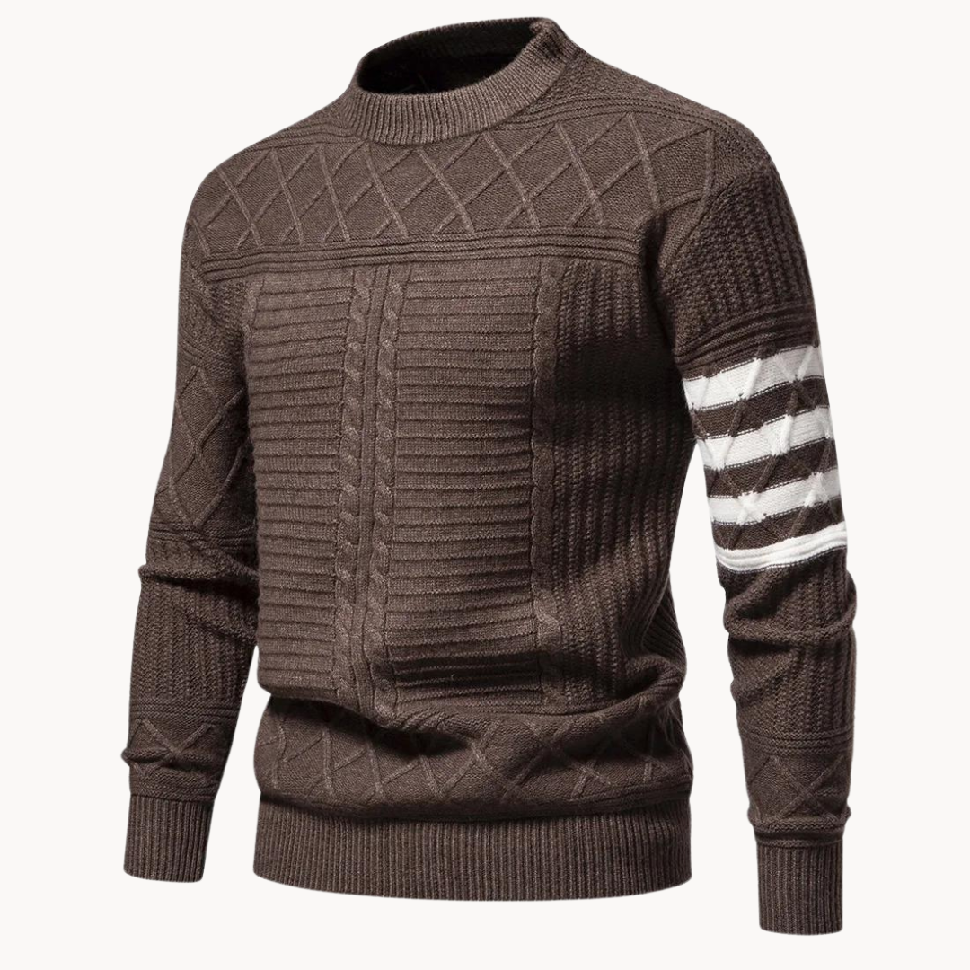 Warren Rundhals-Pullover | Colosy