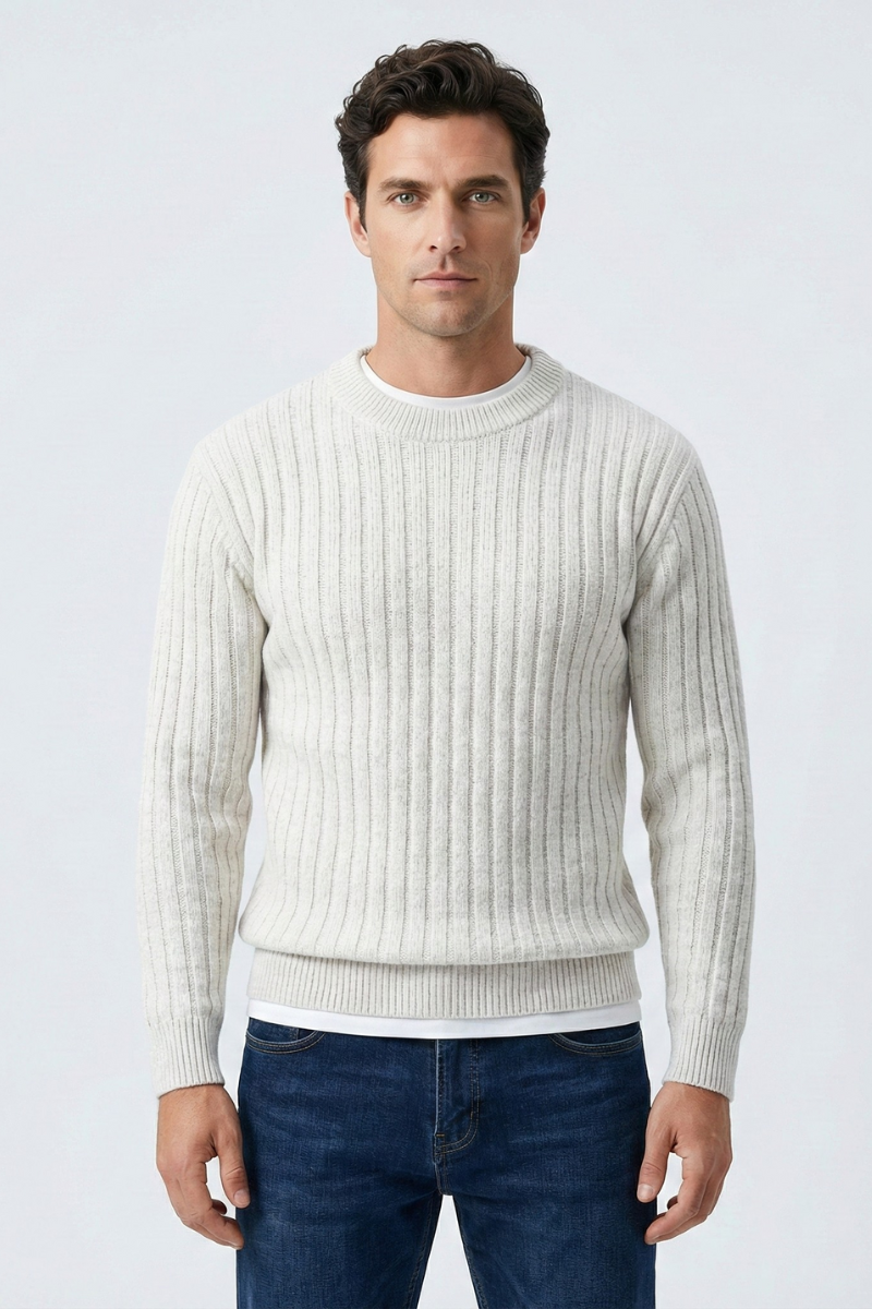 Theo Rundhals-Pullover | Colosy