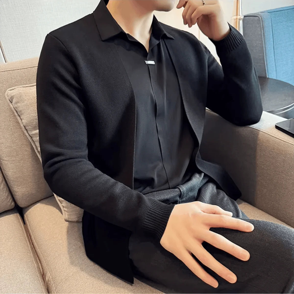 Layer™ – 2-in-1-shirt met vesteffect