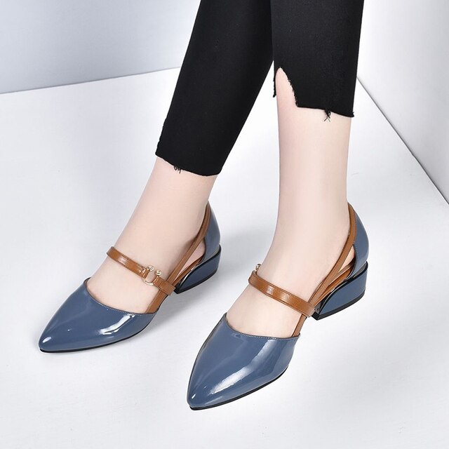Sandale Damen De Leder Veron Colosy