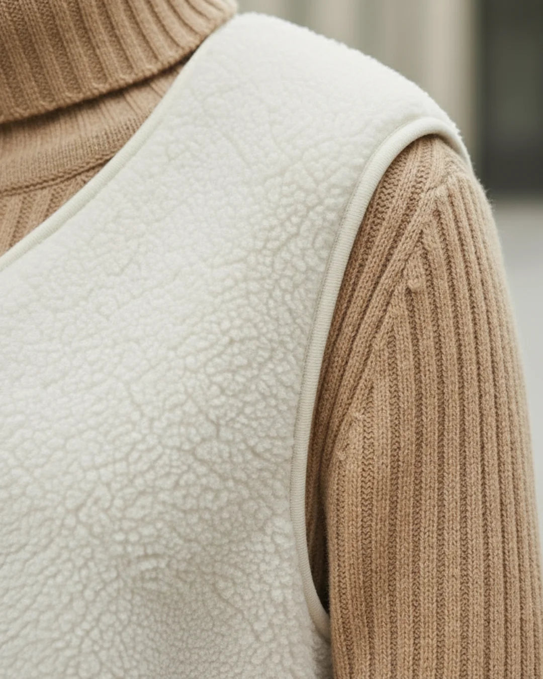 Solene™ – Parijs wollen vest voor moeiteloze elegantie