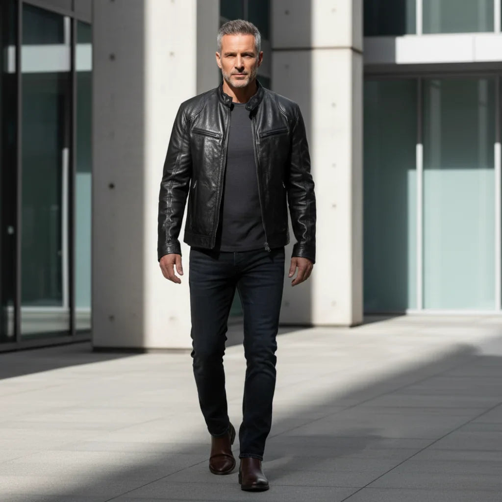 Colosy • Trenton Lederjacke für Herren