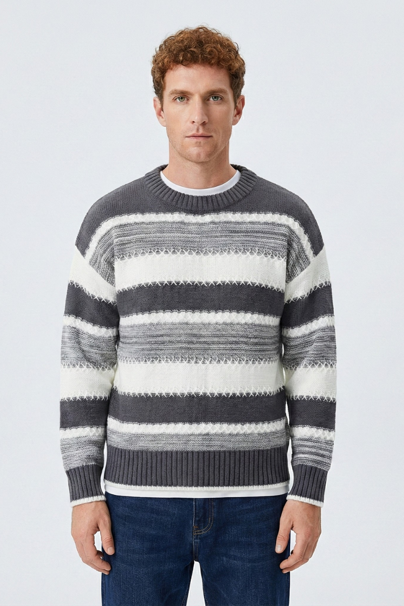 Ellis Rundhals-Pullover | Colosy