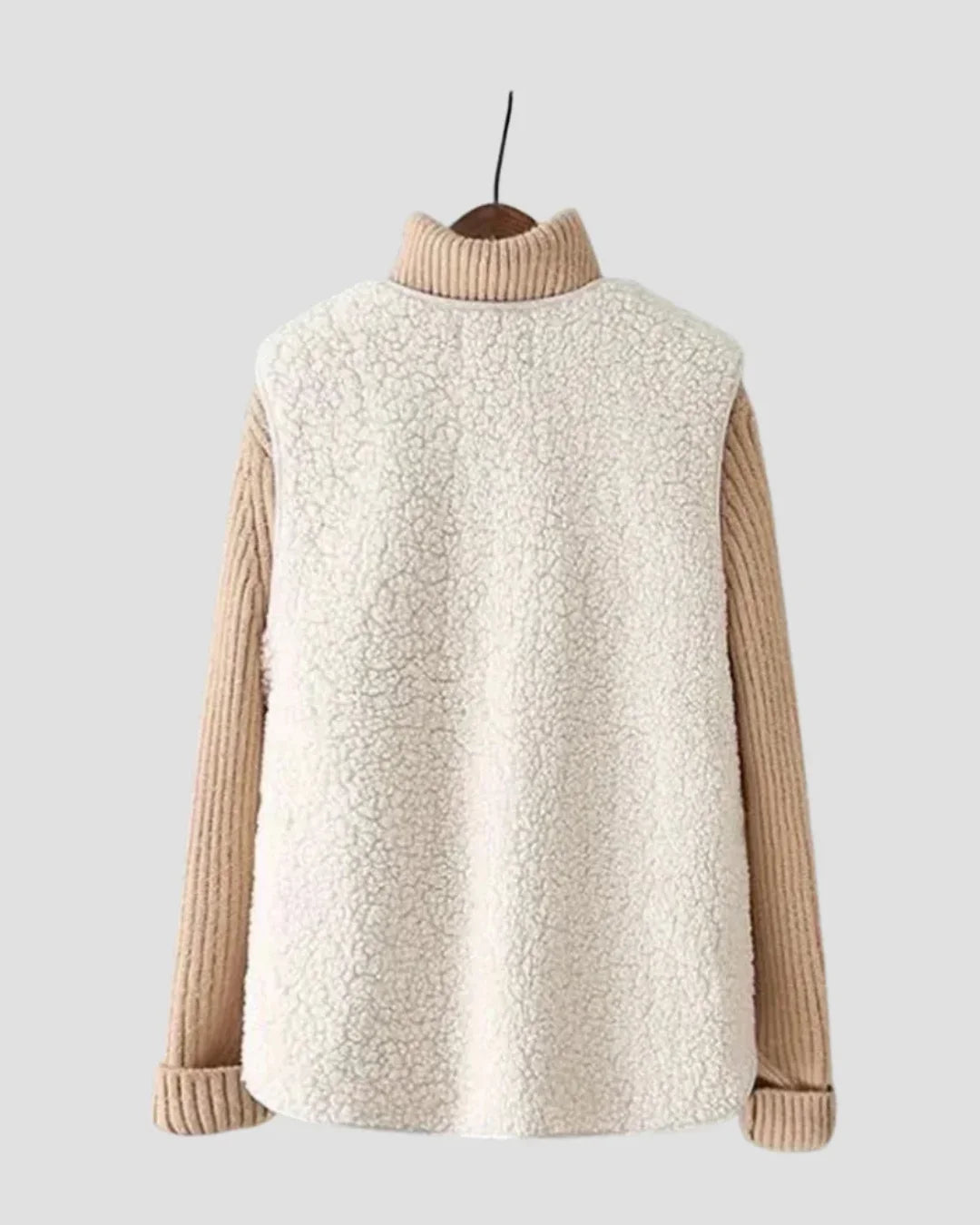 Solene™ – Parijs wollen vest voor moeiteloze elegantie