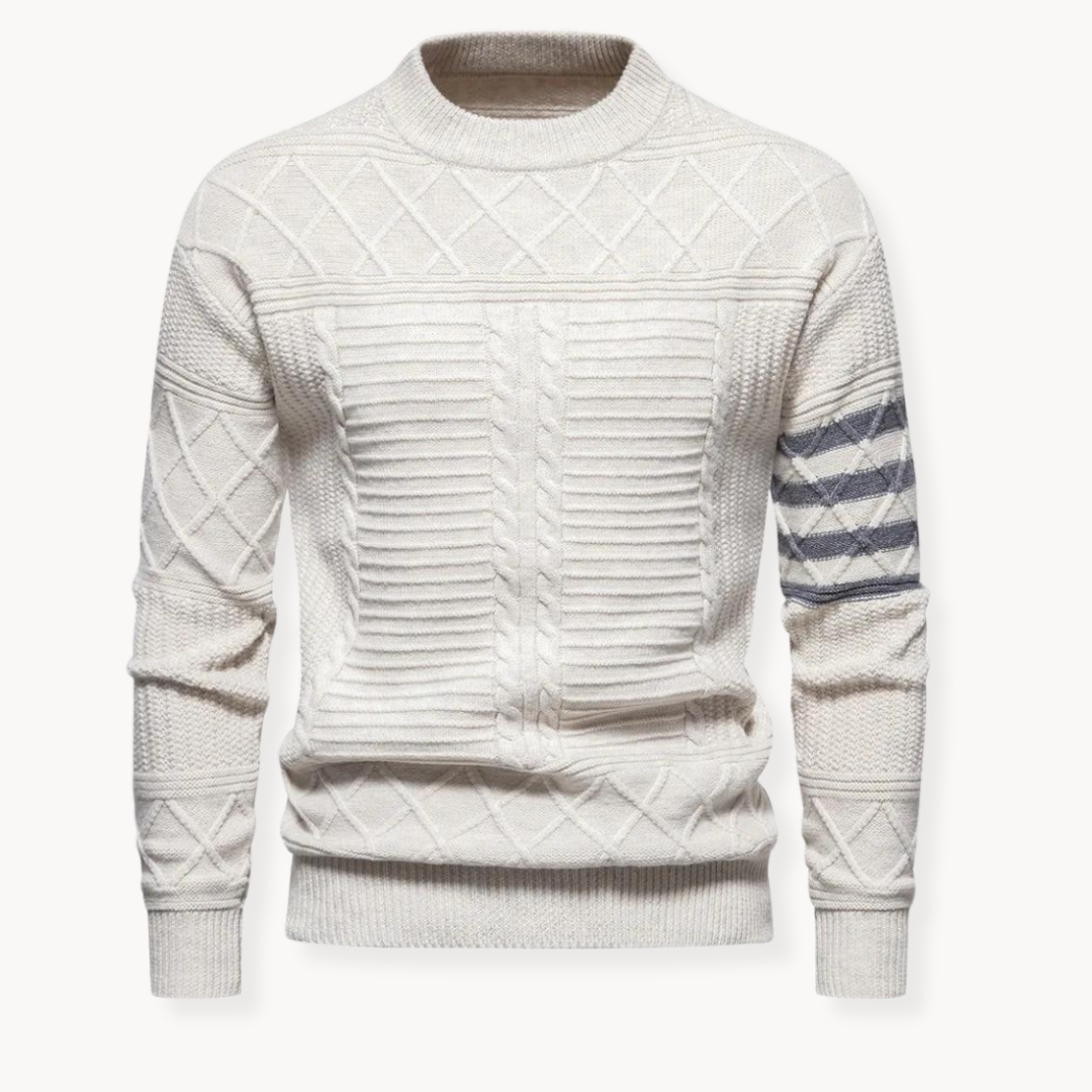 Warren Rundhals-Pullover | Colosy