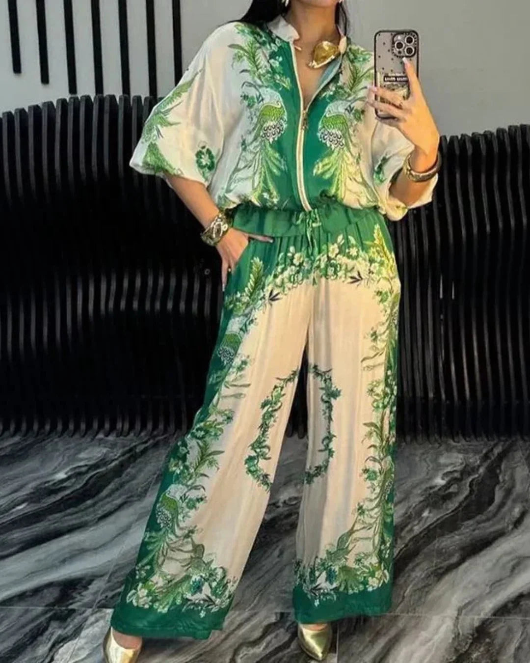 Saori™ – Satin-Set mit edlem Glanz und mühelosem Komfort