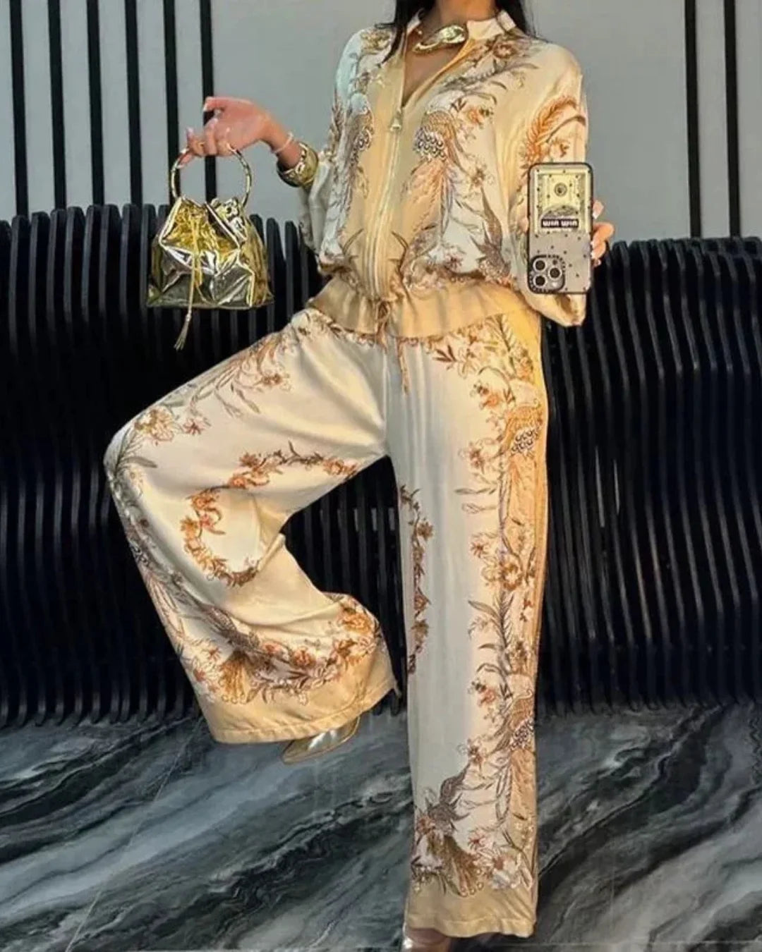 Saori™ – Satin-Set mit edlem Glanz und mühelosem Komfort