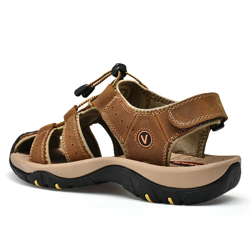 ErgoStride Colosy™ • Bequeme Herrensandalen für jedes Gelände