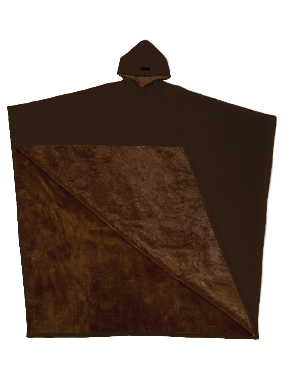 FleeceGuard™ – Ultrazachte thermische cape met capuchon voor weldadige warmte
