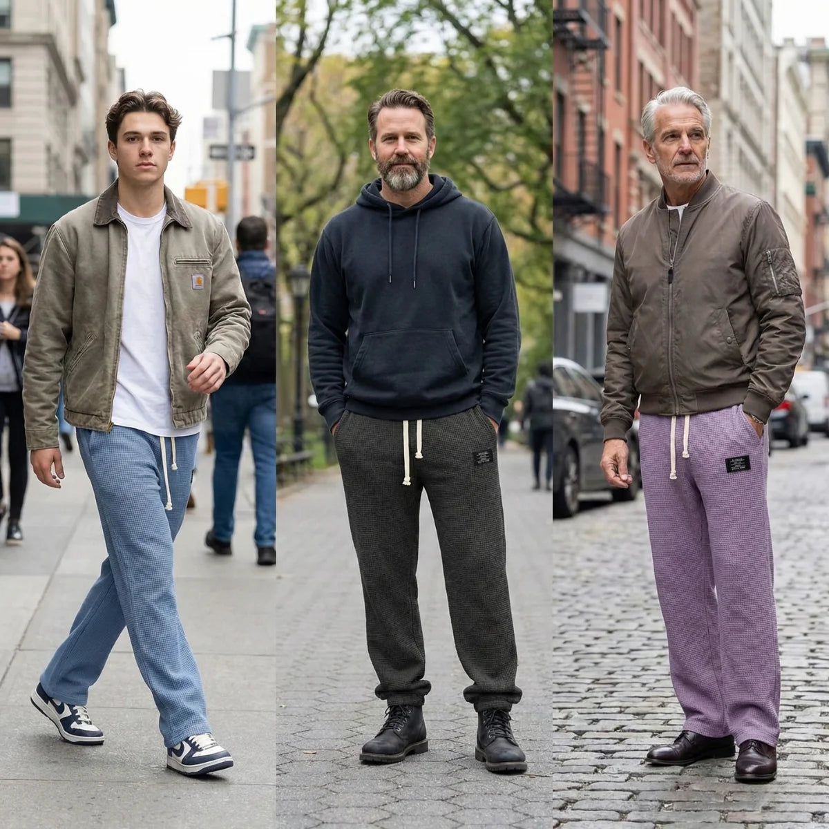 Hier begint deze broek de aandacht te trekken