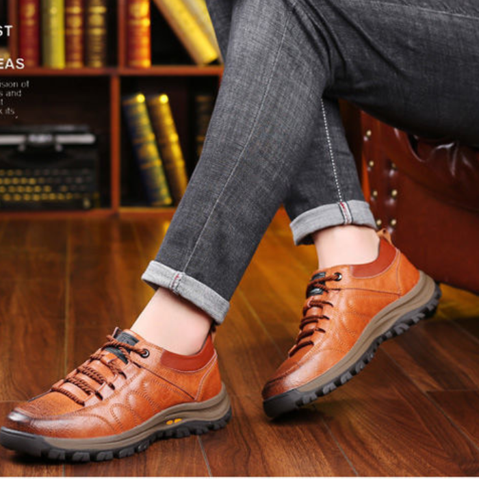 Schuh Herren Aus Leder Orthopädisch Confort Colosy