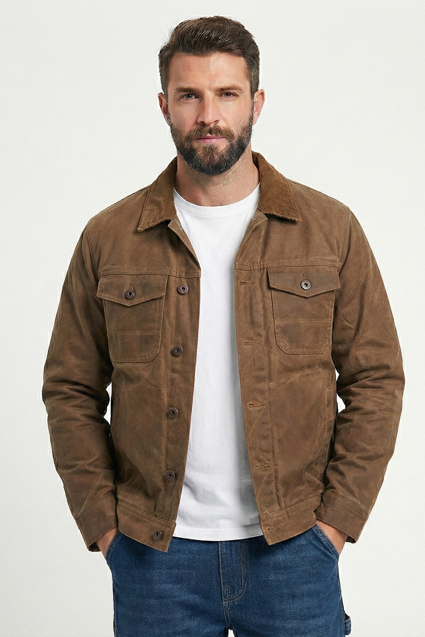 Cardoso Vintage-Jacke für Herren | Colosy