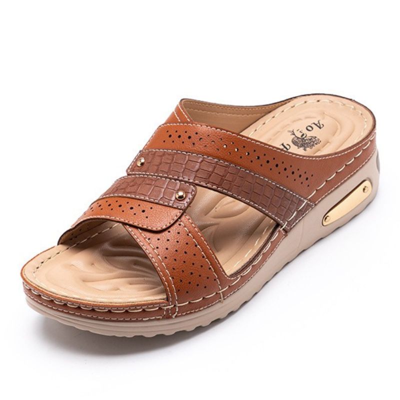 Sandale Damen Em Leder Aila Colosy